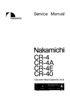 Nakamichi CR-40-Service-Manual-3